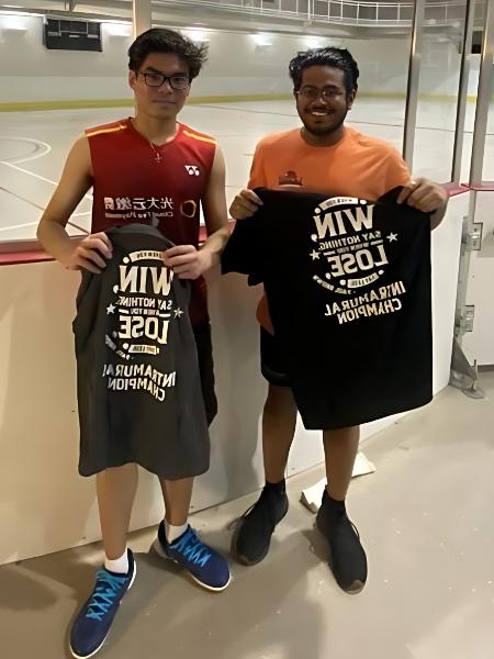 2024年春季羽毛球男双冠军- Dinesh gummaddipudi - quang Minh Do